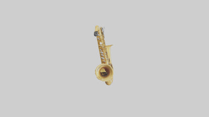 Cartoon Saxophone model 3D model