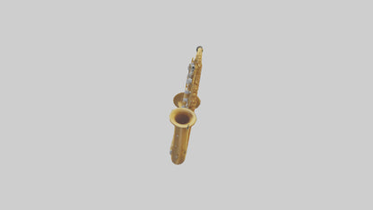 Cartoon Saxophone model 3D model