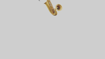 Cartoon Saxophone model 3D model