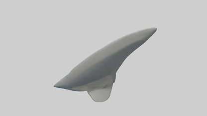 Cartoon Shark Fin model 3D model