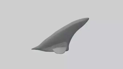 Cartoon Shark Fin model 3D model