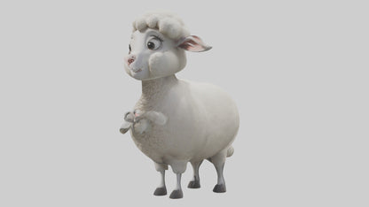 Cartoon Sheep model 3D model