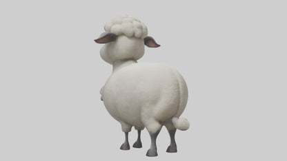 Cartoon Sheep model 3D model