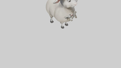 Cartoon Sheep model 3D model