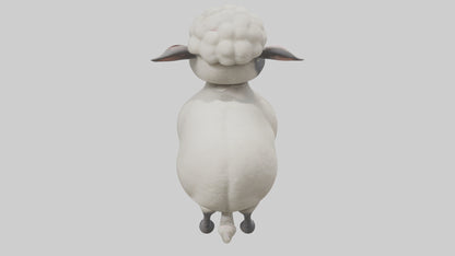 Cartoon Sheep model 3D model