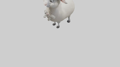 Cartoon Sheep model 3D model