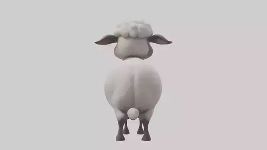 Cartoon Sheep model 3D model