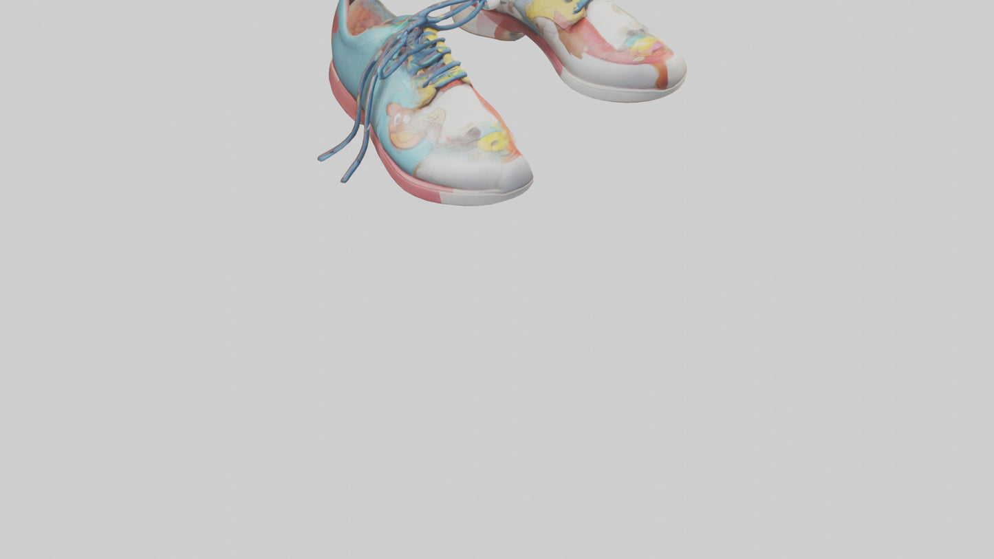 Cartoon Shoes model 3D model