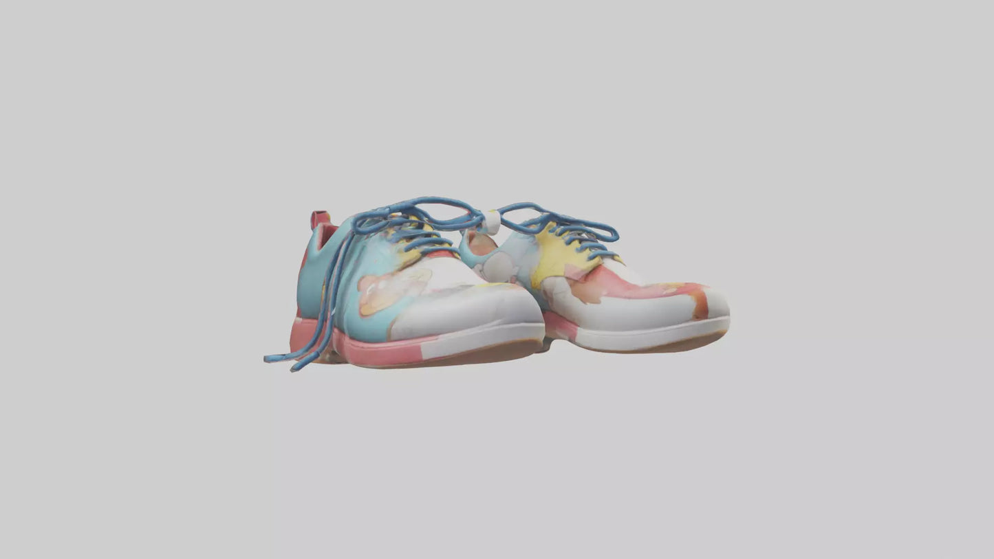 Cartoon Shoes model 3D model