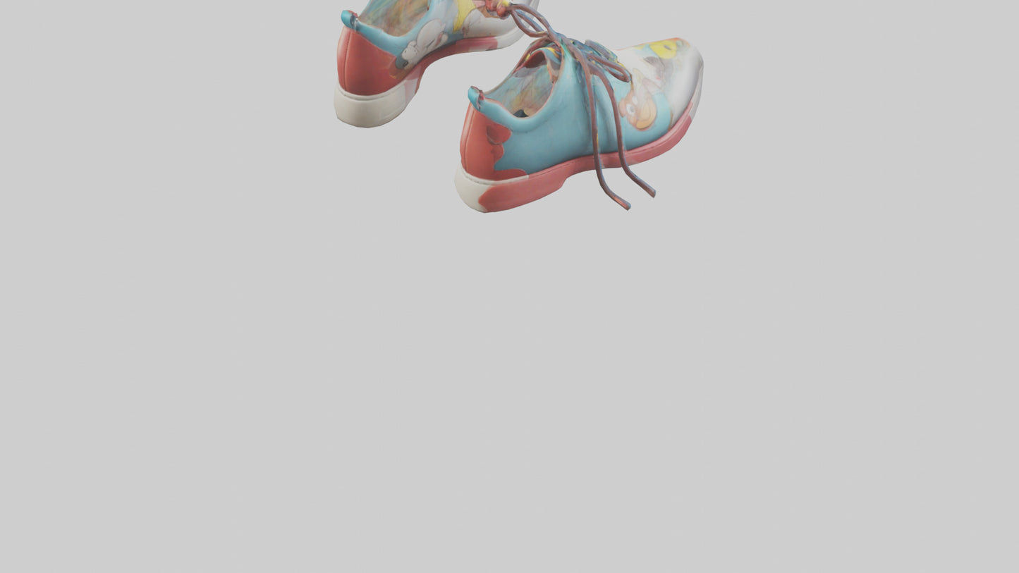 Cartoon Shoes model 3D model