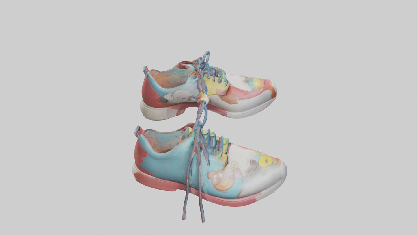 Cartoon Shoes model 3D model