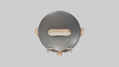 Cartoon Shot Put model 3D model