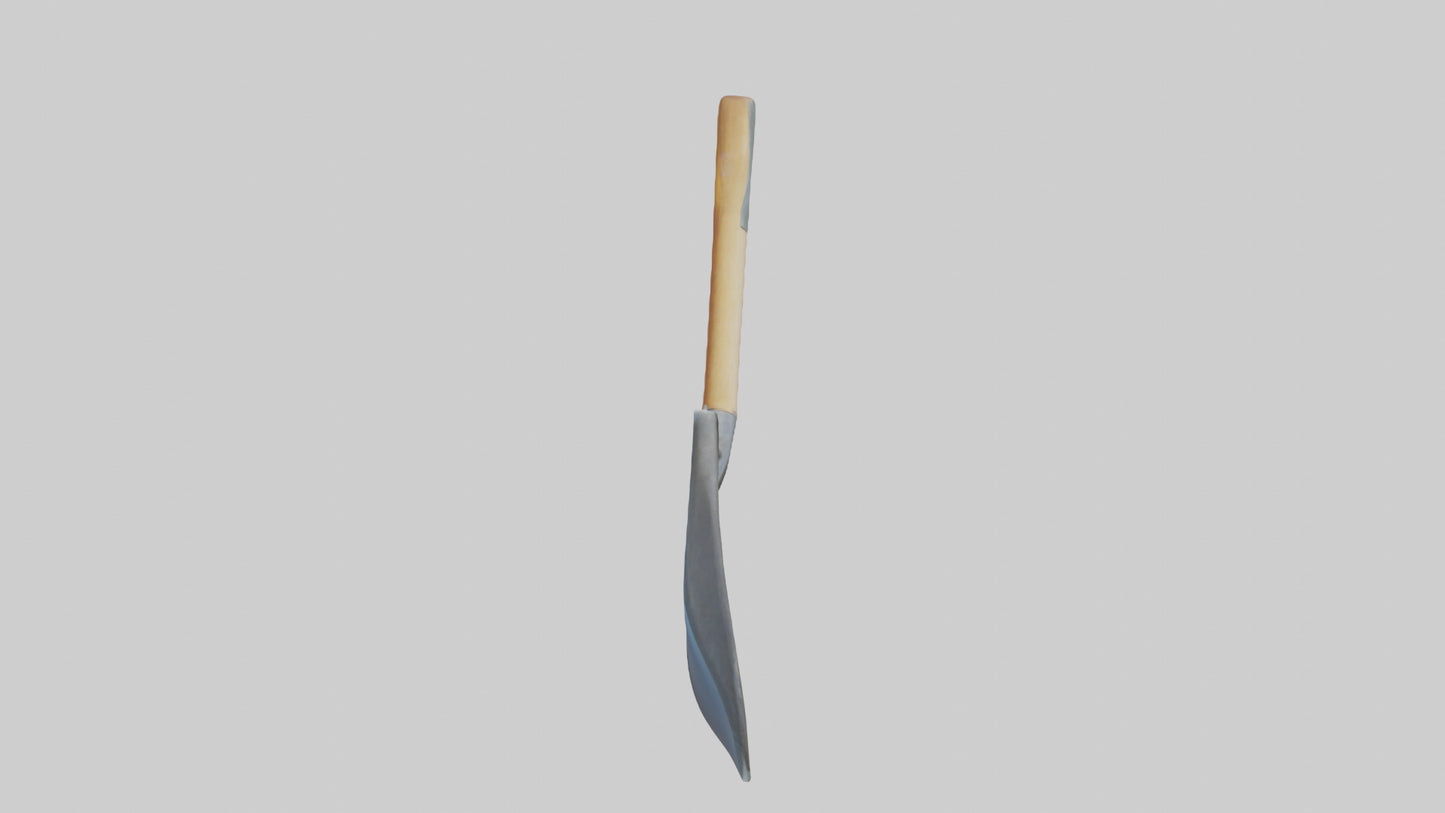 Cartoon Shovel model 3D model