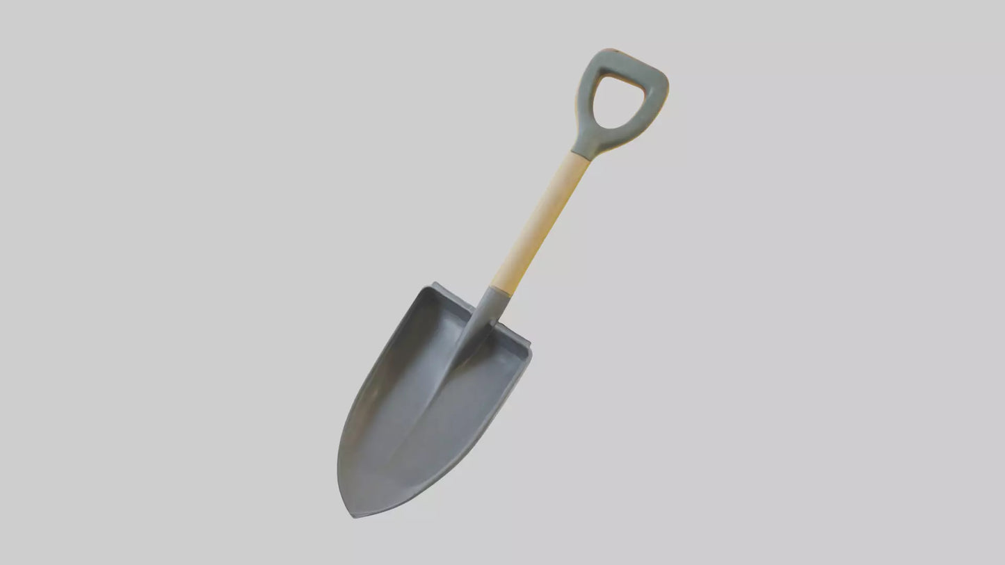 Cartoon Shovel model 3D model