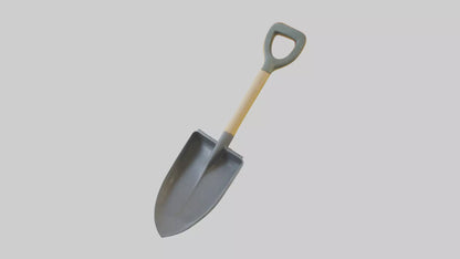 Cartoon Shovel model 3D model