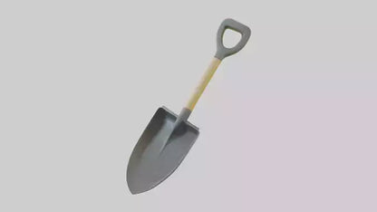 Cartoon Shovel model 3D model