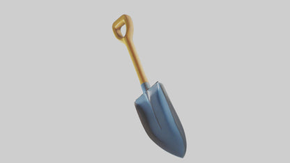 Cartoon Shovel model 3D model