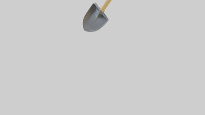 Cartoon Shovel model 3D model