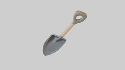 Cartoon Shovel model 3D model