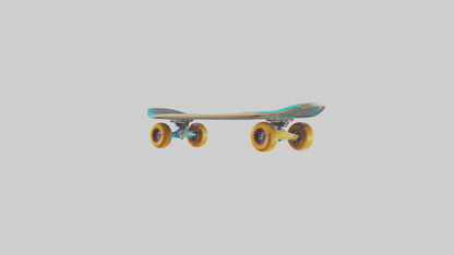 Cartoon Skateboard model 3D model