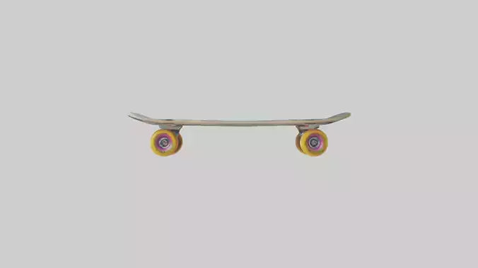 Cartoon Skateboard model 3D model
