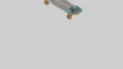 Cartoon Skateboard model 3D model