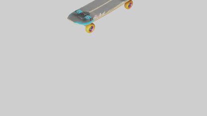 Cartoon Skateboard model 3D model