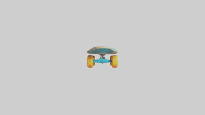Cartoon Skateboard model 3D model
