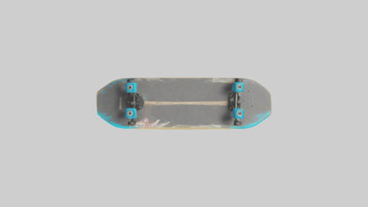 Cartoon Skateboard model 3D model