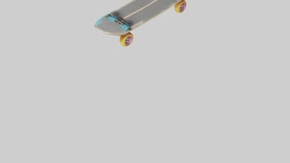 Cartoon Skateboard model 3D model