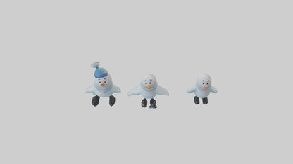 Cartoon Skating Rink model 3D model
