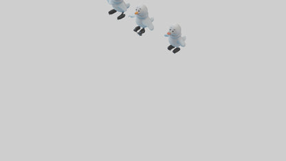 Cartoon Skating Rink model 3D model