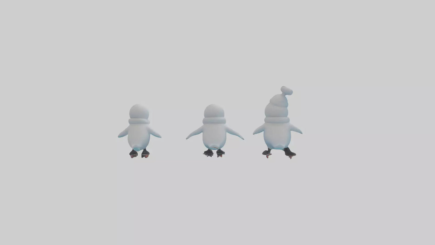 Cartoon Skating Rink model 3D model