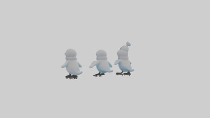 Cartoon Skating Rink model 3D model