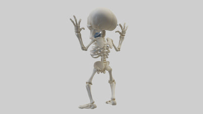 Cartoon Skeleton model 3D model