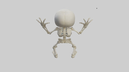 Cartoon Skeleton model 3D model