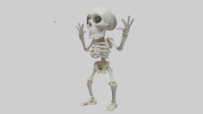 Cartoon Skeleton model 3D model
