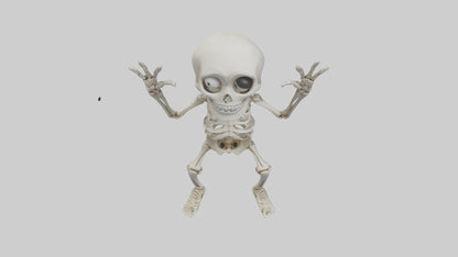 Cartoon Skeleton model 3D model