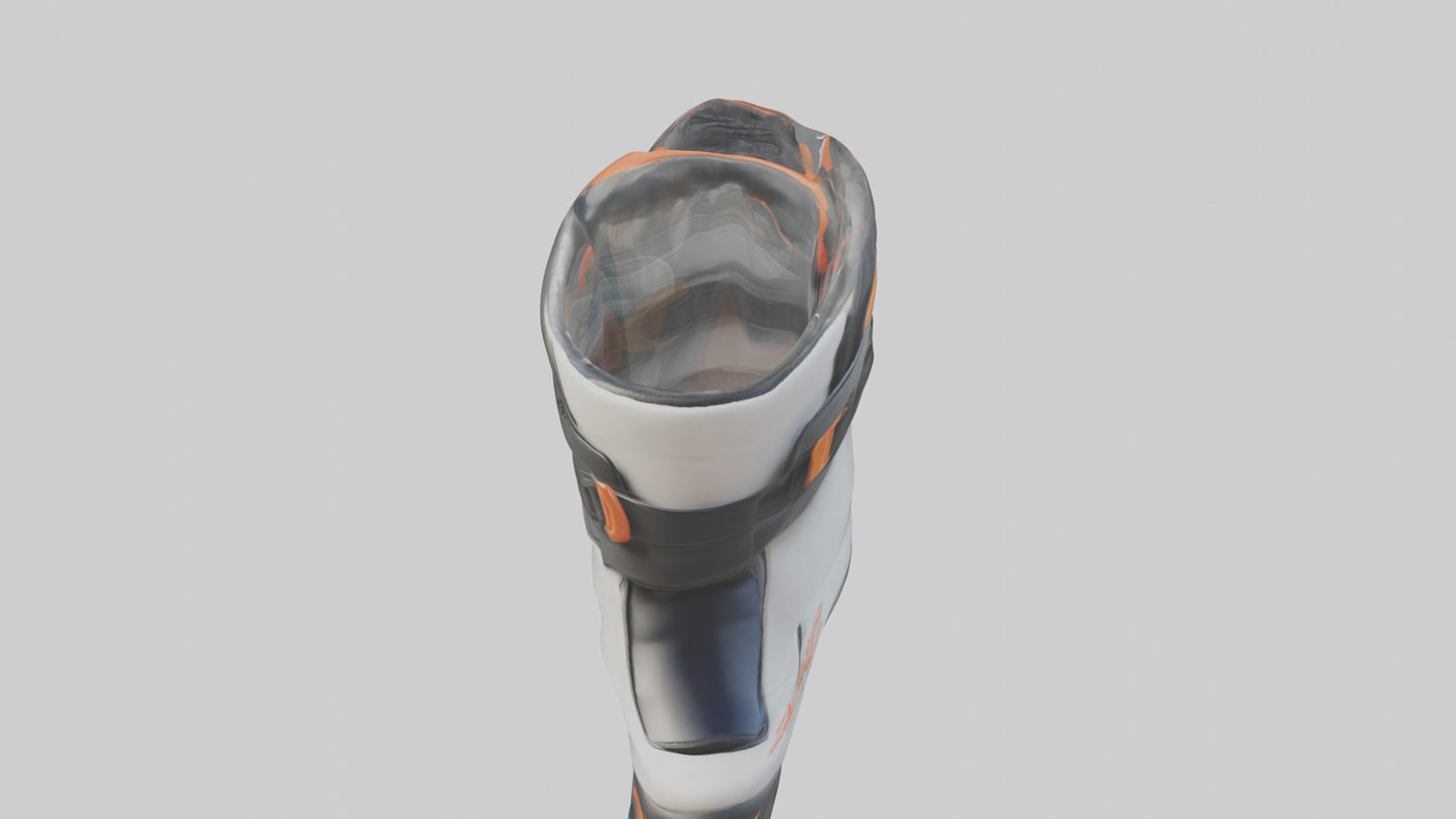 Cartoon Ski Boot model 3D model
