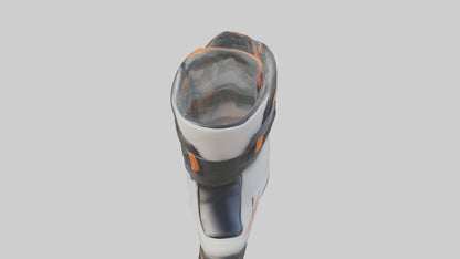 Cartoon Ski Boot model 3D model