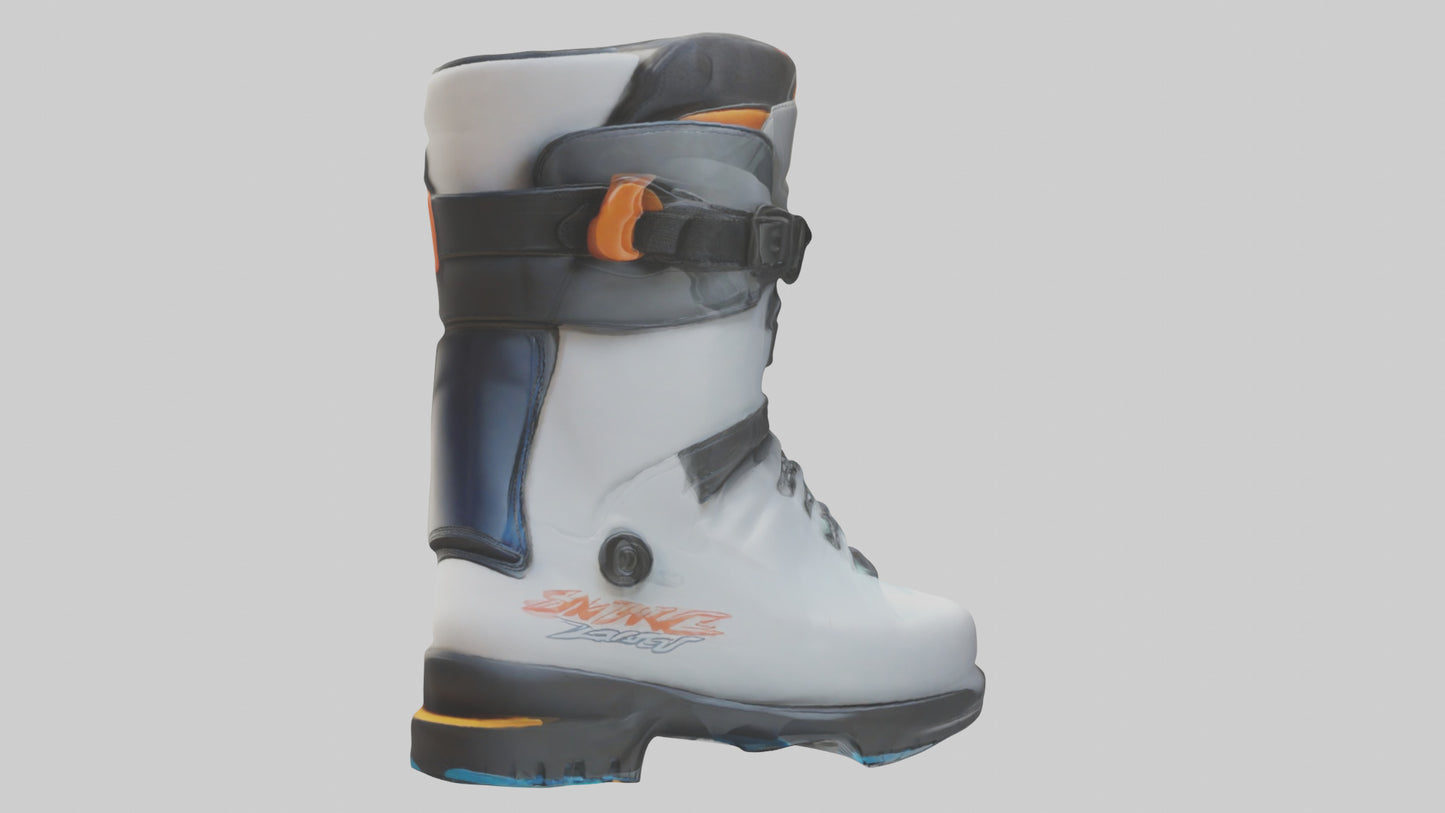 Cartoon Ski Boot model 3D model
