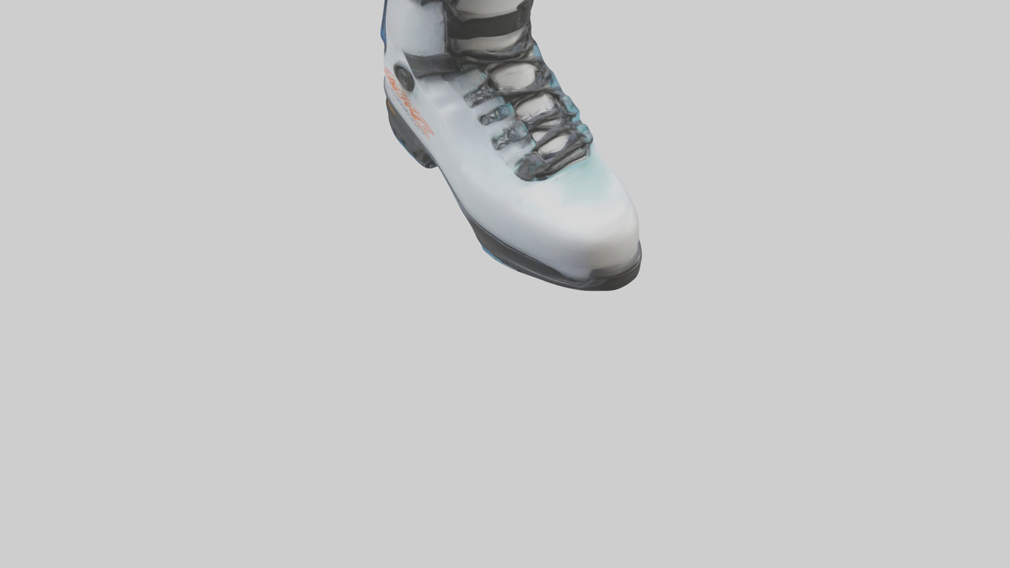 Cartoon Ski Boot model 3D model