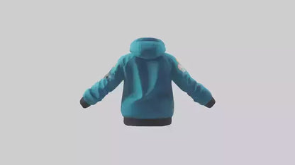Cartoon Ski Jacket model 3D model
