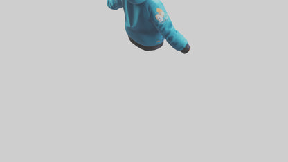 Cartoon Ski Jacket model 3D model