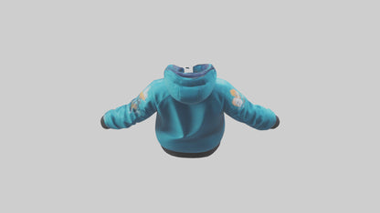 Cartoon Ski Jacket model 3D model