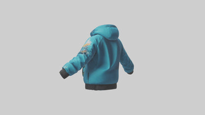 Cartoon Ski Jacket model 3D model