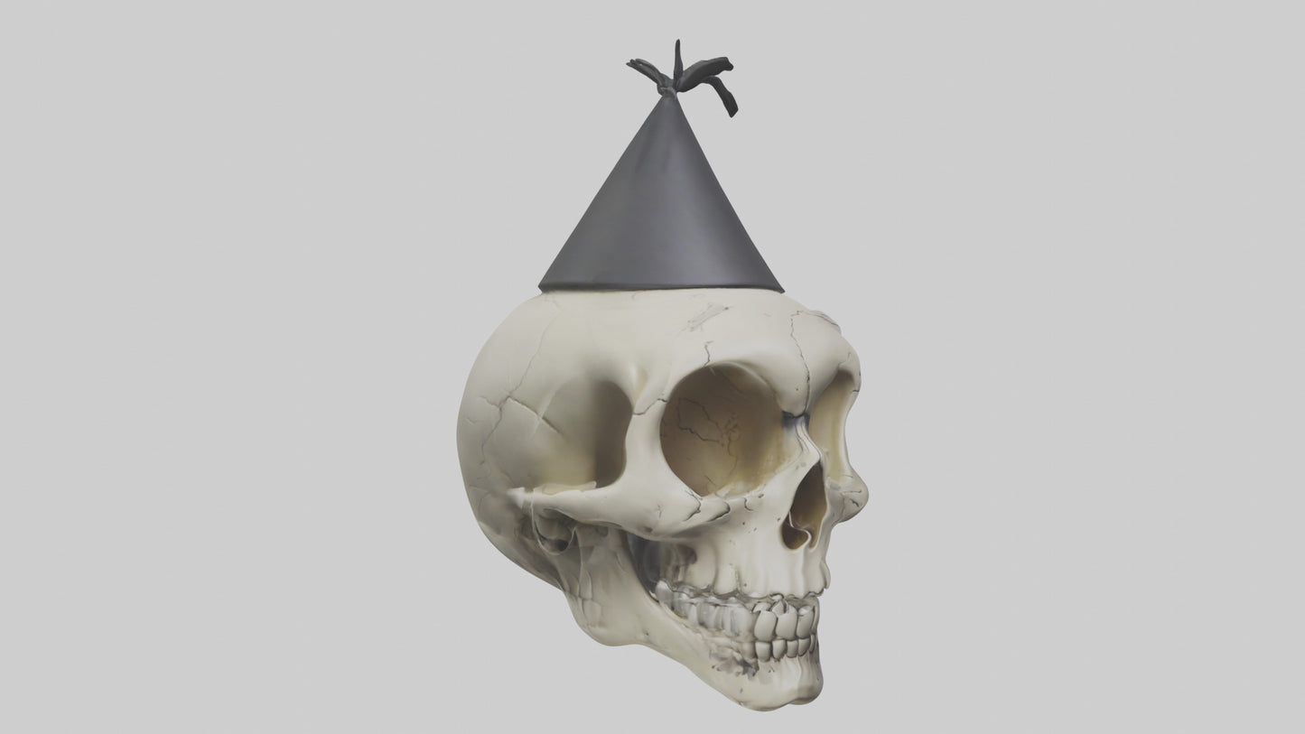 Cartoon Skull model 3D model