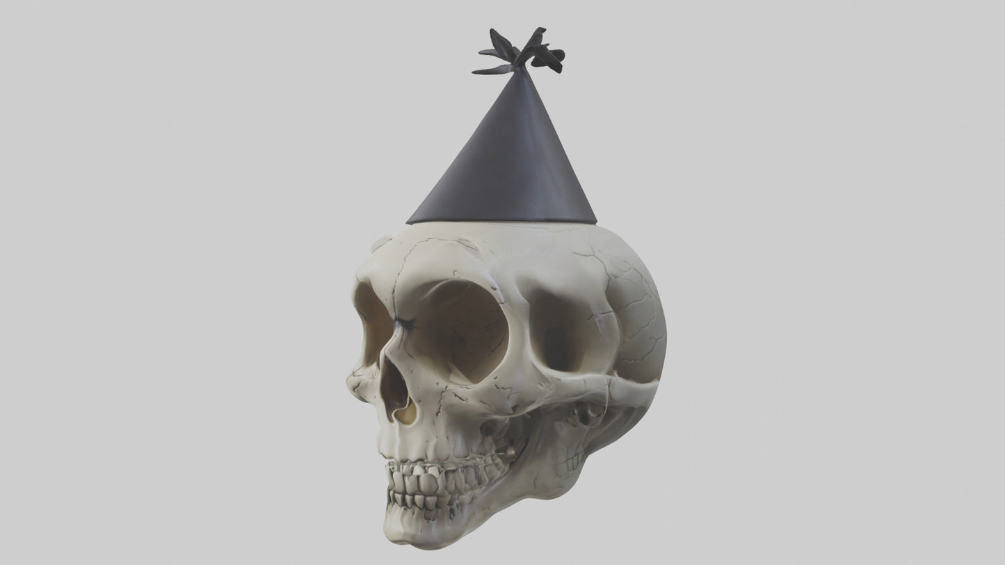 Cartoon Skull model 3D model