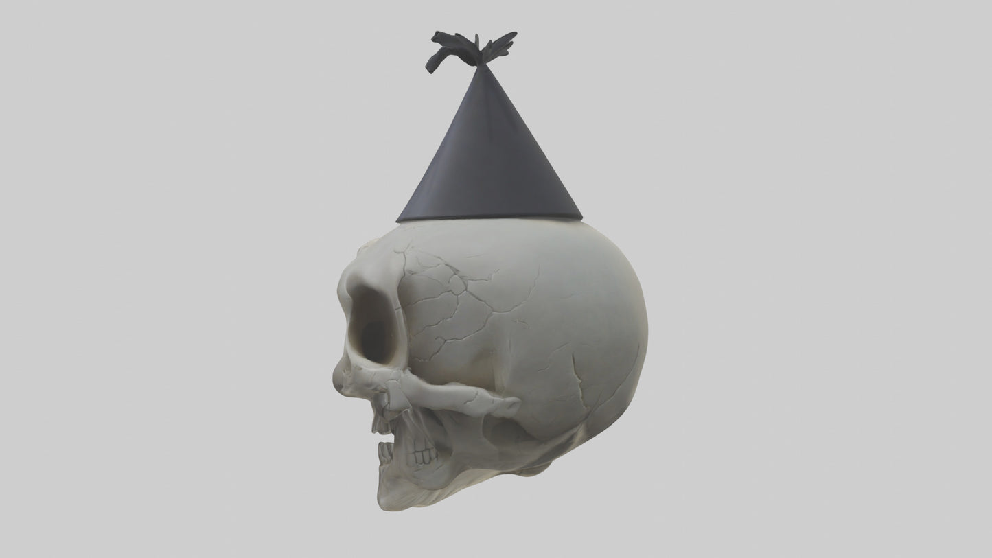 Cartoon Skull model 3D model
