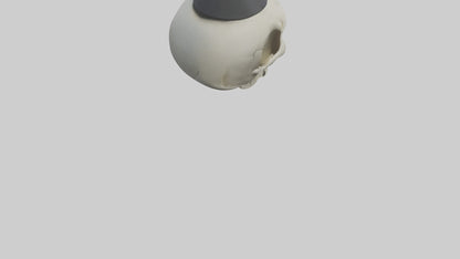 Cartoon Skull model 3D model
